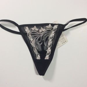Noir G-String